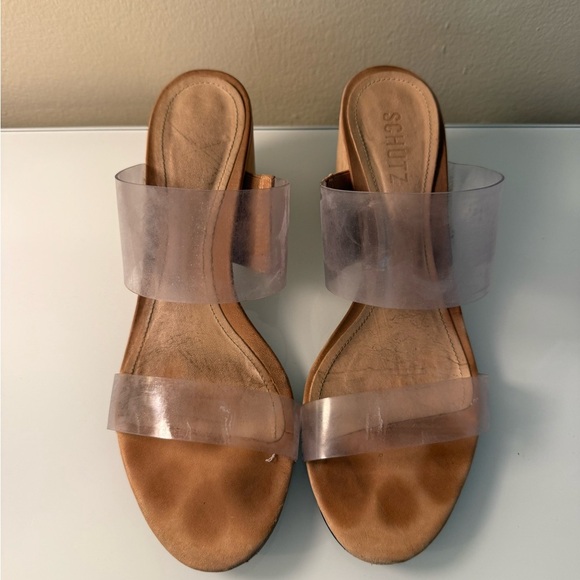Schutz Women's Victorie Tan Sandals